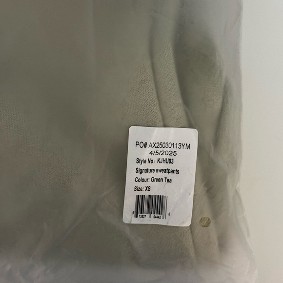 Comfrt Signature Sweatpants | Green Tea | Sz.XS - Picture 2 of 2